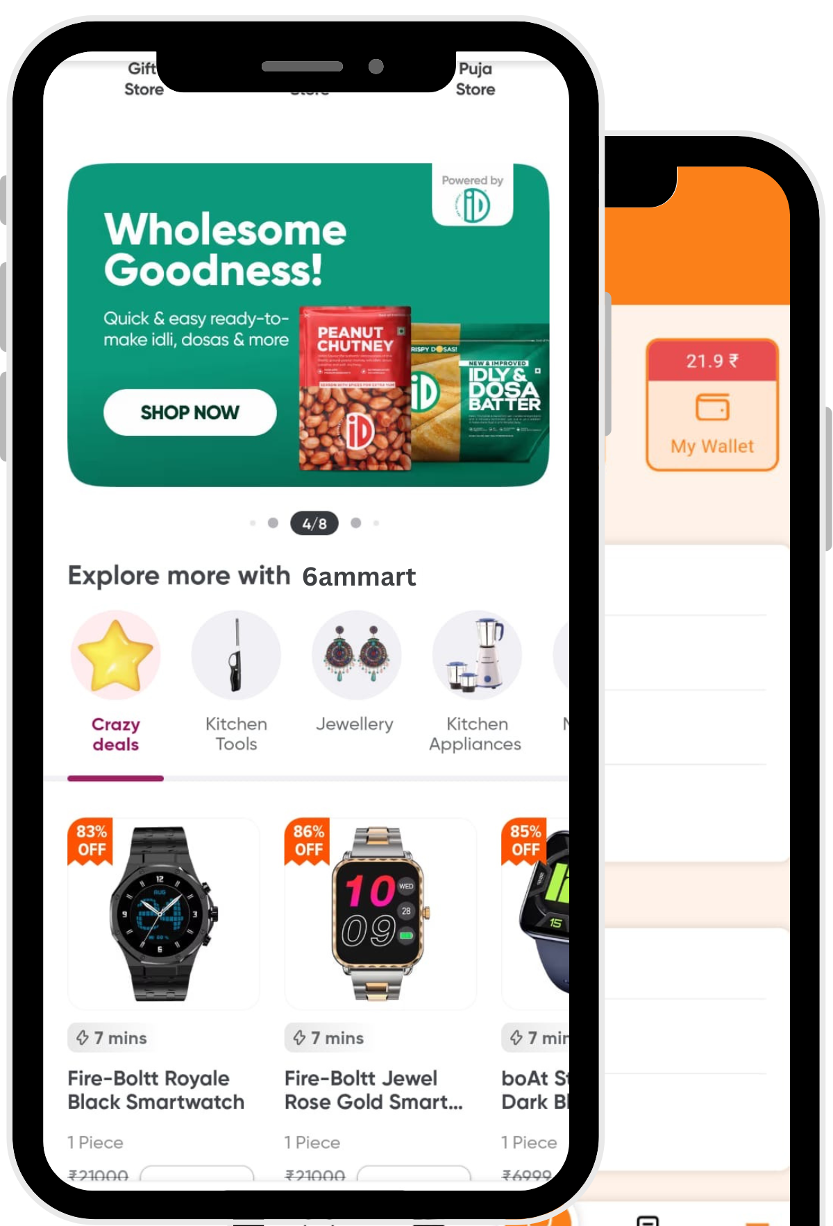 Customer App Features